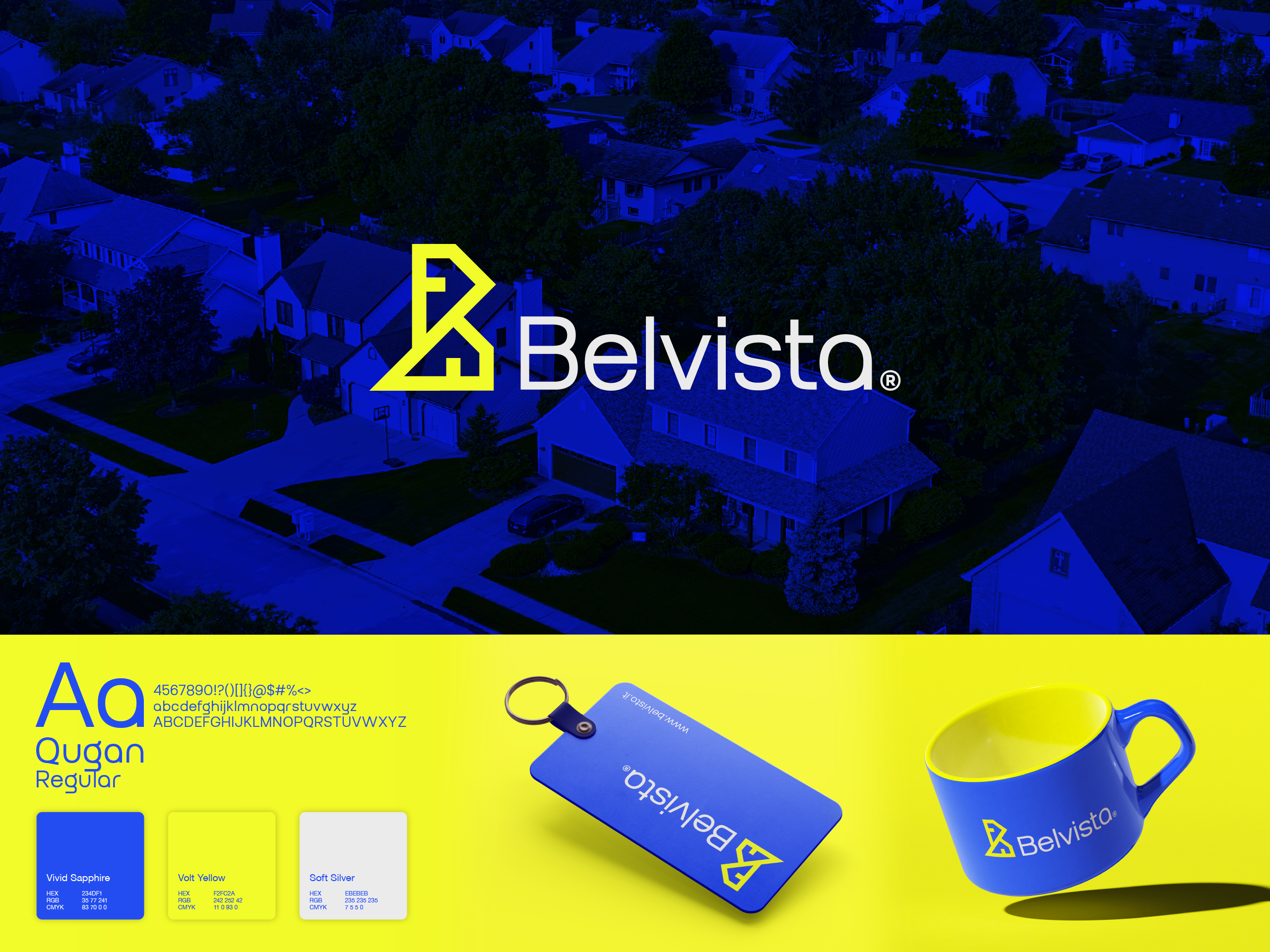Brand identity e materiali grafici Belvista